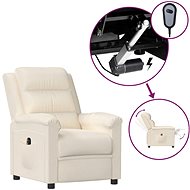 SHUMEE relaxační křeslo, samet, tmavě šedé, 341206 - Křeslo
