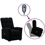 SHUMEE relaxační křeslo, samet, tmavě zelené, 327679 - Křeslo