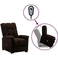 SHUMEE relaxační křeslo, samet, tmavě zelené, 328053 - Křeslo