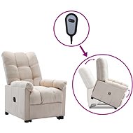 SHUMEE relaxační křeslo, samet, tmavě zelené, 328119 - Křeslo