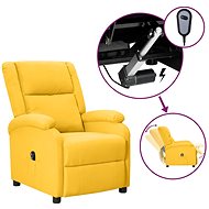 SHUMEE relaxační křeslo, samet, tmavě zelené, 328174 - Křeslo