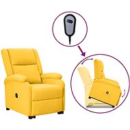 SHUMEE relaxační křeslo, samet, tmavě zelené, 341110 - Křeslo