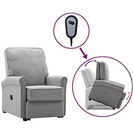 SHUMEE relaxační křeslo, samet, tmavě zelené, 341207 - Křeslo