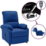 SHUMEE relaxační křeslo, samet, tmavě zelené, 341353 - Křeslo