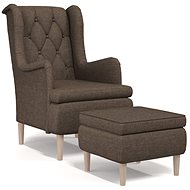 SHUMEE relaxační křeslo, textil, černé, 327650 - Křeslo