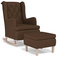 SHUMEE relaxační křeslo, textil, černé, 340996 - Křeslo