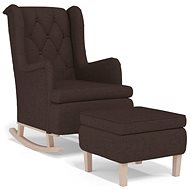 SHUMEE relaxační křeslo, textil, černé, 341018 - Křeslo