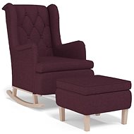 SHUMEE relaxační křeslo, textil, černé, 341037 - Křeslo