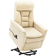 SHUMEE relaxační křeslo, textil, černé, 341154 - Křeslo