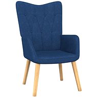 SHUMEE relaxační křeslo, textil, hnědé, 341397 - Křeslo