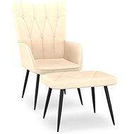 SHUMEE relaxační křeslo, textil, hořčicově žluté, 341390 - Křeslo