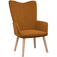 SHUMEE relaxační křeslo, textil, krémové, 341062 - Křeslo