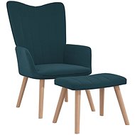 SHUMEE relaxační křeslo, textil, krémové, 341385 - Křeslo