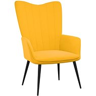 SHUMEE relaxační křeslo, textil, modré, 340994 - Křeslo