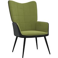 SHUMEE relaxační křeslo, textil, světle šedé, 328029 - Křeslo