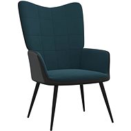 SHUMEE relaxační křeslo, textil, světle šedé, 328040 - Křeslo