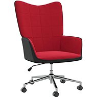 SHUMEE relaxační křeslo, textil, světle šedé, 340990 - Křeslo