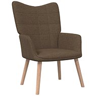 SHUMEE relaxační křeslo, textil, světle šedé, 341060 - Křeslo