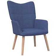 SHUMEE relaxační křeslo, textil, světle šedé, 341071 - Křeslo