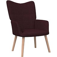 SHUMEE relaxační křeslo, textil, světle šedé, 341148 - Křeslo
