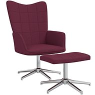 SHUMEE relaxační křeslo, textil, tmavě šedé, 328030 - Křeslo