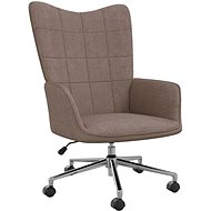SHUMEE relaxační křeslo, textil, tmavě šedé, 340991 - Křeslo