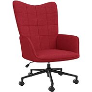SHUMEE relaxační křeslo, textil, tmavě šedé, 341072 - Křeslo