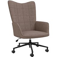 SHUMEE relaxační křeslo, textil, tmavě šedé, 341092 - Křeslo