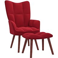 SHUMEE relaxační křeslo, textil, tmavě zelené, 341399 - Křeslo