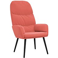 SHUMEE relaxační židle se stoličkou, textil, hnědá, 327559 - Křeslo