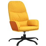 SHUMEE relaxační židle, textil, černá - Křeslo