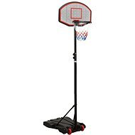 Shumee Basketbalový kôš čierny 216 – 250 cm polyetylén - Basketbalový kôš