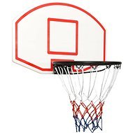 Shumee Basketbalový kôš biely 71 × 45 × 2 cm polyetylén - Basketbalový kôš