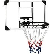 Shumee Basketbalový kôš s priehľadnou doskou 71 × 45 × 2,5 cm polykarbonát - Basketbalový kôš
