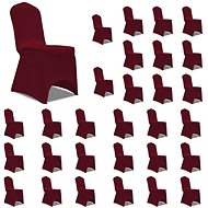 Shumee Chair covers burgundy 30 pcs - Cover
