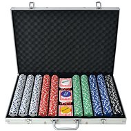 Shumee Poker set 1000 chips aluminium - Card Game