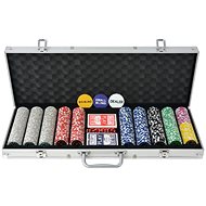 Shumee Poker Set 500 Laser Chips Aluminum - Card Game
