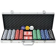 Shumee Poker set 500 chips aluminium - Card Game