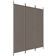 SHUMEE three-panel screen anthracite, 150 × 200 cm - Room Divider