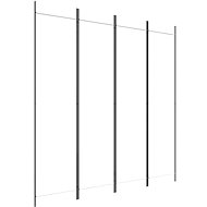 SHUMEE four-part screen white, 200 × 200 cm - Room Divider