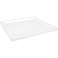 SHUMEE Sprchová vanička ABS s puntíky bílá, 90 × 90 × 4 cm - Sprchová vanička