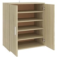 Shumee Sonoma oak 60 × 35 × 70 cm chipboard - Shoe Rack