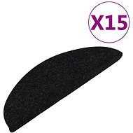 Shumee Samolepicí nášlapy na schody 15 ks 65 × 26 cm černé - Nášlapy na schody