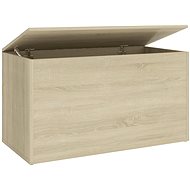 Shumee Storage chest sonoma oak 84 × 42 × 46 cm composite wood - Chest