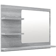 Shumee Bathroom mirror sonoma grey 60 × 10,5 × 45 cm composite wood - Mirror