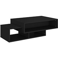 Shumee Konferenční stolek černý 105 × 55 × 32 cm dřevotříska - Coffee Table
