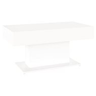 Shumee Konferenční stolek bílý 96 × 50 × 45 cm dřevotříska - Coffee Table