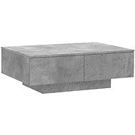 Shumee Konferenční stolek betonově šedý 90 × 60 × 31 cm dřevotříska - Konferenční stolek