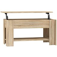 Shumee Coffee table oak sonoma 101 × 49 × 52 cm composite wood - Coffee Table