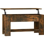 Shumee Konferenčný stolík dymový dub 101 × 49 × 52 cm kompozitné drevo - Konferenčný stolík